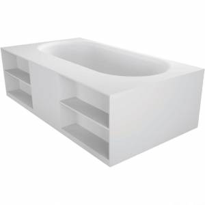 Ванна мраморная свободностоящая Riho Burgos